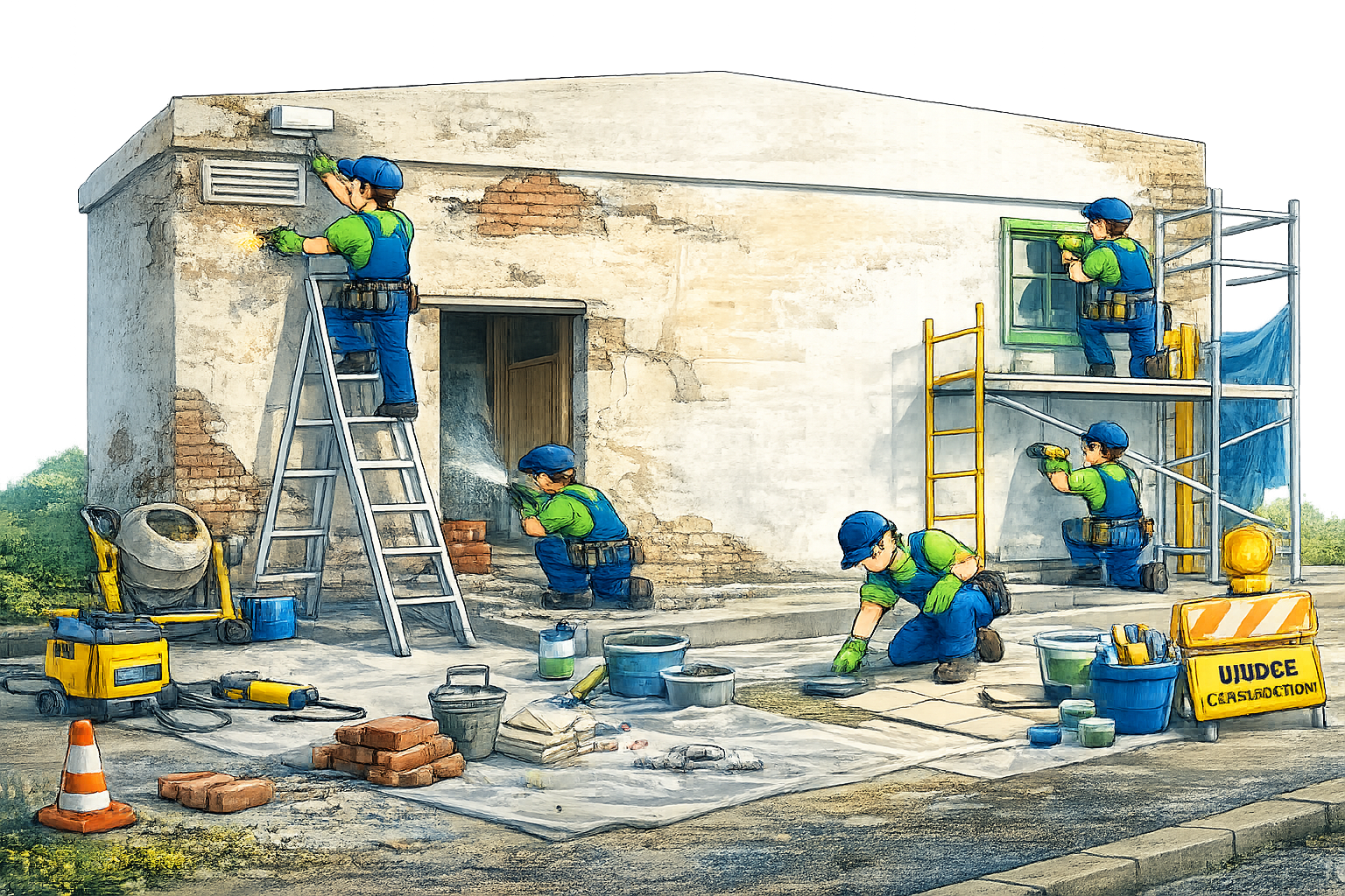 Instandsetzung von Gebäuden